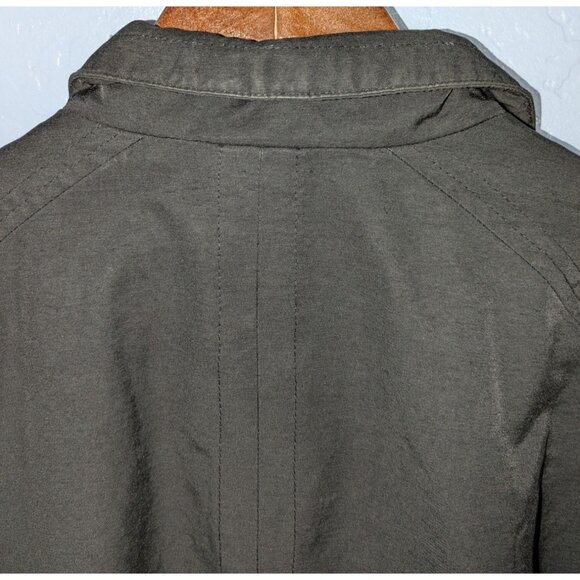 Marc New York Andrew Marc Mens XL Utility Jacket Black Button Pockets Adjustable - Picture 7 of 15